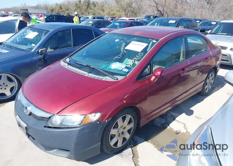2009 Honda Civic Lx из США, поврежденный, VIN 2HGFA16539H328880
